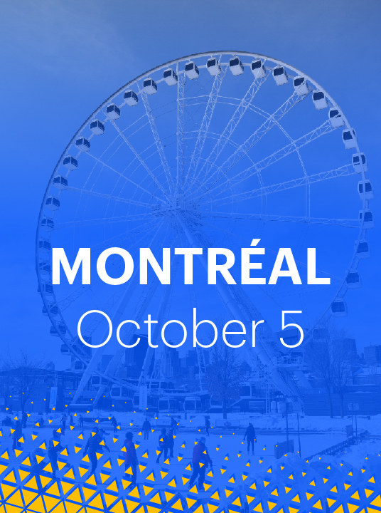 Montreal In-Person Ride - October 5th, 2023